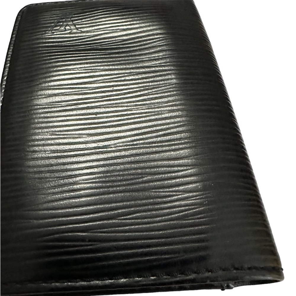 Louis Vuitton Porte Valeurs Cartes Credit, Black Epi Leather - Pre Owned Conditi - Picture 2 of 9
